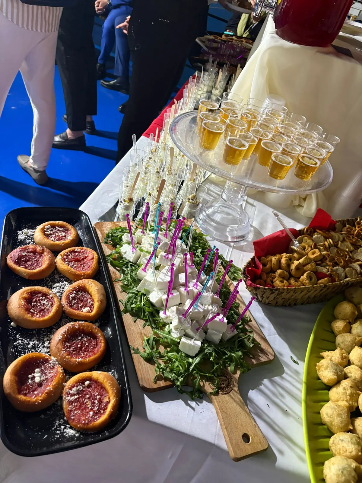 Nave Myriam festa in nave Napoli - nave myriam buffet finger food 08