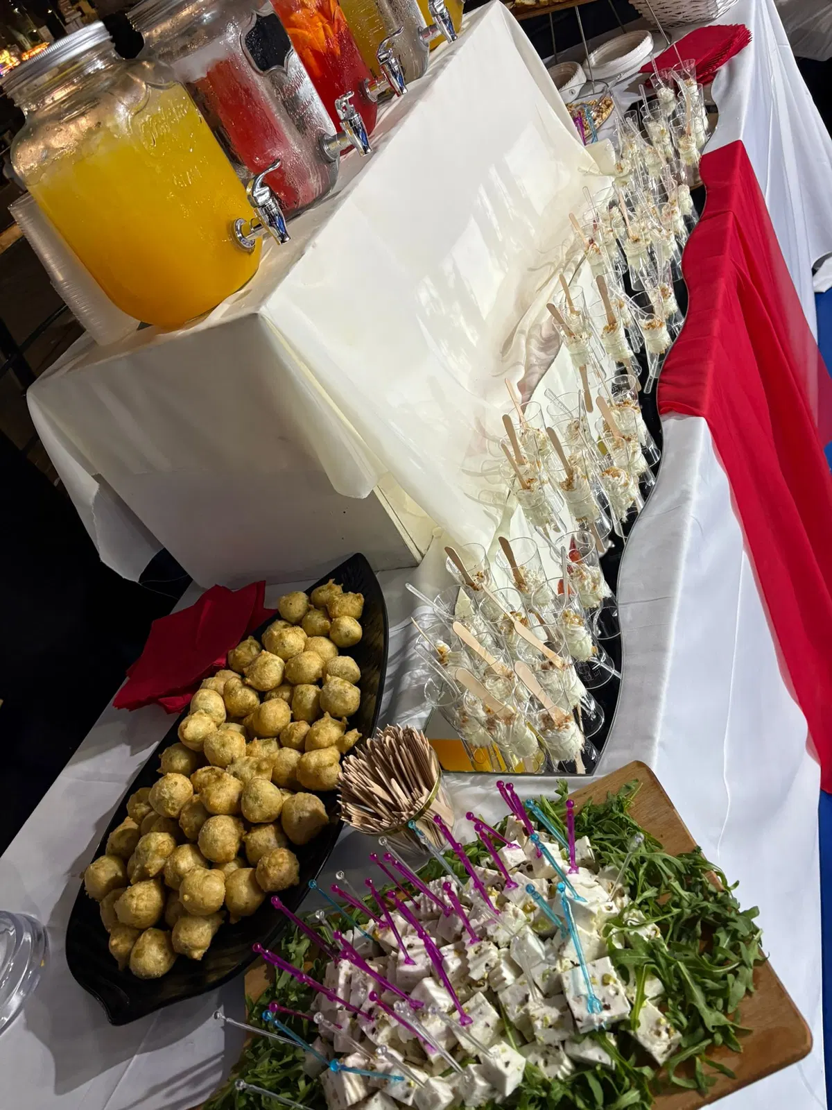 Nave Myriam festa in nave Napoli - nave myriam tavolo buffet completo 15